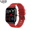 LIGE New Men Smart Watch Wristband Men Women Sport Clock Heart Rate Monitor Sleep Monitor Bluetooth Call Smartwatch for phone