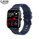 LIGE New Men Smart Watch Wristband Men Women Sport Clock Heart Rate Monitor Sleep Monitor Bluetooth Call Smartwatch for phone