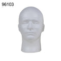 Styrofoam Mannequin Head Model Sunglasses Eyeglass Stand Hat Cap Display Holder