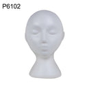 Styrofoam Mannequin Head Model Sunglasses Eyeglass Stand Hat Cap Display Holder