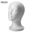 Styrofoam Mannequin Head Model Sunglasses Eyeglass Stand Hat Cap Display Holder