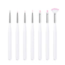 Nail Brush For Manicure Gel Brush For Nail Art 15Pcs/Set Nail Brush Acrylic Liquid Powder Carving Gel Brush