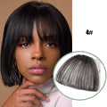 Synthetic Fake Bang Hair Piece Clip In Hair Extension Fake Fringes Bang Women Natural Air Bangs Clip on Bangs 24 Colors