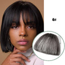 Synthetic Fake Bang Hair Piece Clip In Hair Extension Fake Fringes Bang Women Natural Air Bangs Clip on Bangs 24 Colors