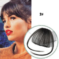 Synthetic Fake Bang Hair Piece Clip In Hair Extension Fake Fringes Bang Women Natural Air Bangs Clip on Bangs 24 Colors