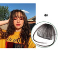 Synthetic Fake Bang Hair Piece Clip In Hair Extension Fake Fringes Bang Women Natural Air Bangs Clip on Bangs 24 Colors