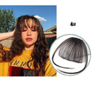 Synthetic Fake Bang Hair Piece Clip In Hair Extension Fake Fringes Bang Women Natural Air Bangs Clip on Bangs 24 Colors