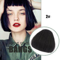 Synthetic Fake Bang Hair Piece Clip In Hair Extension Fake Fringes Bang Women Natural Air Bangs Clip on Bangs 24 Colors
