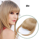 Synthetic Fake Bang Hair Piece Clip In Hair Extension Fake Fringes Bang Women Natural Air Bangs Clip on Bangs 24 Colors