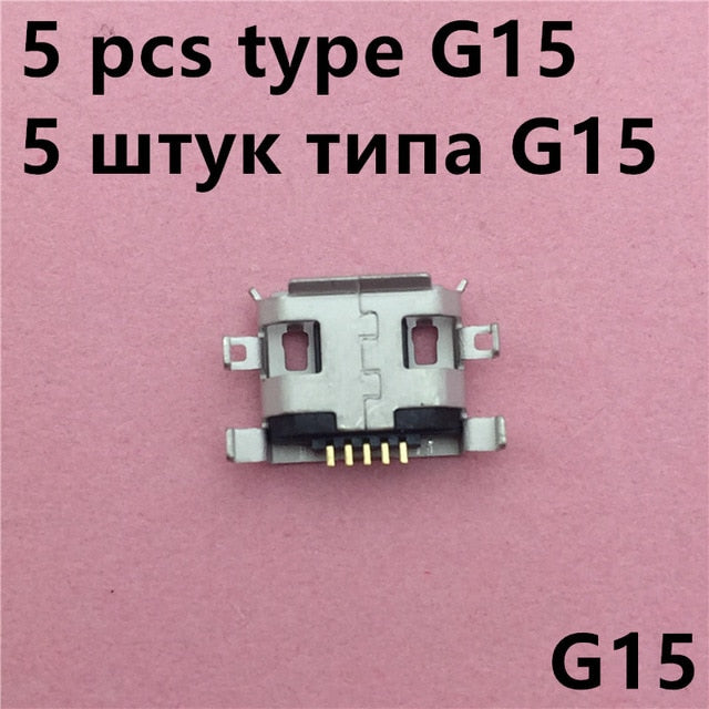 20Models Micro USB 5pin Female Connector For Mobile Phone Charging SMT Socket Data Jack Connector Port PCB Board Drop Shipping