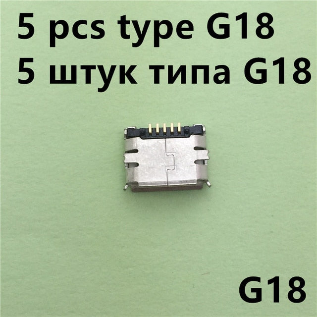 20Models Micro USB 5pin Female Connector For Mobile Phone Charging SMT Socket Data Jack Connector Port PCB Board Drop Shipping