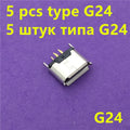 20Models Micro USB 5pin Female Connector For Mobile Phone Charging SMT Socket Data Jack Connector Port PCB Board Drop Shipping