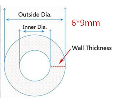 High Quality 1M/5M Food Grade Clear Translucent Silicone Tube Beer Pipe Milk Hose Pipe Soft Safe Rubber Flexible Tube Creative