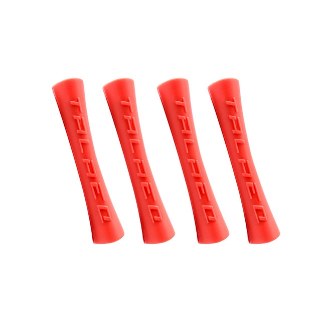 MUQZI 4/8pcs Bike Brake Shift Line Cable Protective Sleeve Bicycle Frame Paintrubber Protector Cover