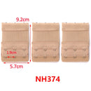 3/4/6/8pcs Bra Extension Strap Extenders for Women Adjustable Belt Buckle Nylon Elastic Bra Extension Strap Hook Clip Expander