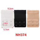 3/4/6/8pcs Bra Extension Strap Extenders for Women Adjustable Belt Buckle Nylon Elastic Bra Extension Strap Hook Clip Expander