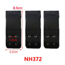 3/4/6/8pcs Bra Extension Strap Extenders for Women Adjustable Belt Buckle Nylon Elastic Bra Extension Strap Hook Clip Expander