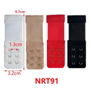 3/4/6/8pcs Bra Extension Strap Extenders for Women Adjustable Belt Buckle Nylon Elastic Bra Extension Strap Hook Clip Expander