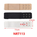 3/4/6/8pcs Bra Extension Strap Extenders for Women Adjustable Belt Buckle Nylon Elastic Bra Extension Strap Hook Clip Expander