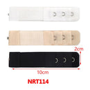 3/4/6/8pcs Bra Extension Strap Extenders for Women Adjustable Belt Buckle Nylon Elastic Bra Extension Strap Hook Clip Expander