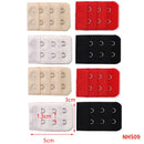 3/4/6/8pcs Bra Extension Strap Extenders for Women Adjustable Belt Buckle Nylon Elastic Bra Extension Strap Hook Clip Expander
