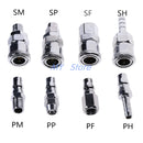 Pneumatic fittings Air Compressor Hose Quick Coupler Plug Socket Connector SP20,PP20,SM20,PM20,SH20,PH20,SF20,PF20.