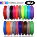 Aveiro 50/100/200 Meter 1.75mm ABS PLA Material,Filament 3d Refill 3d handle plastic for 3 D Pen school drawing supplies
