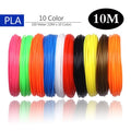 Aveiro 50/100/200 Meter 1.75mm ABS PLA Material,Filament 3d Refill 3d handle plastic for 3 D Pen school drawing supplies