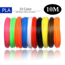Aveiro 50/100/200 Meter 1.75mm ABS PLA Material,Filament 3d Refill 3d handle plastic for 3 D Pen school drawing supplies
