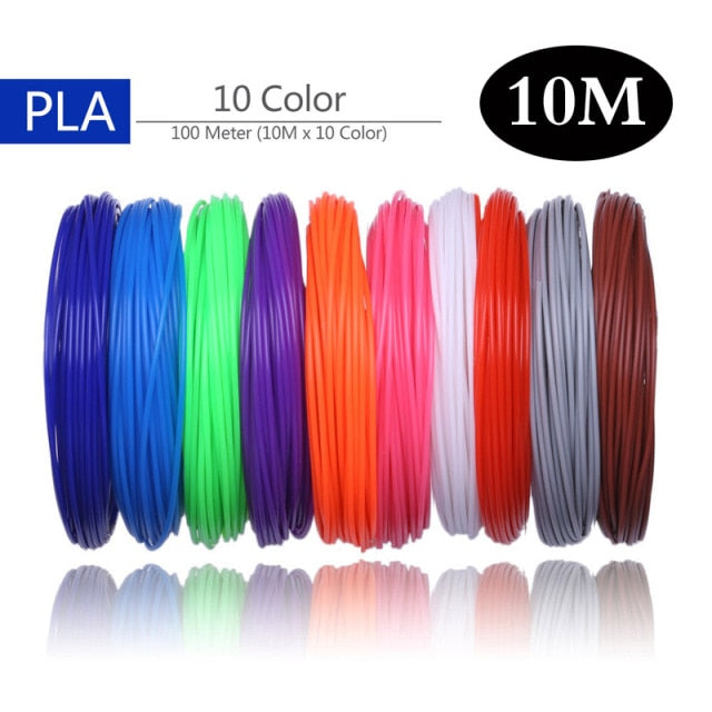 Aveiro 50/100/200 Meter 1.75mm ABS PLA Material,Filament 3d Refill 3d handle plastic for 3 D Pen school drawing supplies