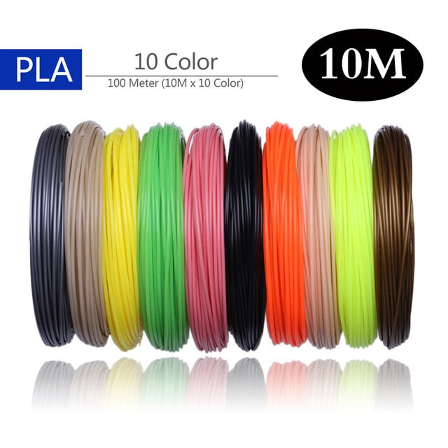 Aveiro 50/100/200 Meter 1.75mm ABS PLA Material,Filament 3d Refill 3d handle plastic for 3 D Pen school drawing supplies