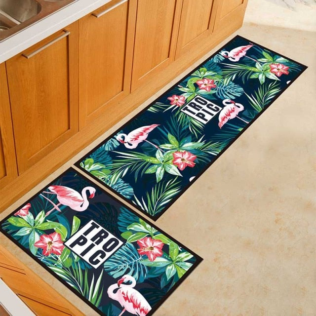 Kitchen Mat Cheaper Anti-slip Modern Area Rugs Living Room Balcony Bathroom Printed Carpet Doormat Hallway Geometric Bath Mat