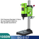 ALLSOME Mini Bench Drill Bench Drilling Machine Variable Speed Drilling Chuck 1-16mm For DIY Wood Metal Electric Tools
