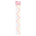 Mohamm 1Pcs Colorful Ribbon Series Stickers Decoration DIY Creative Hand Account Materials Stationary School Supplies