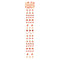 Mohamm 1Pcs Colorful Ribbon Series Stickers Decoration DIY Creative Hand Account Materials Stationary School Supplies