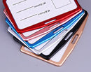 Business Card Case Holder Credit Card Holder Metal Box Cover Men Women Business ID Card Holder Wallet