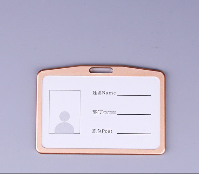 Business Card Case Holder Credit Card Holder Metal Box Cover Men Women Business ID Card Holder Wallet