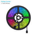 Tuya Smart LED Strip Lights WiFi RGB LED Light Strip 12V 5050 Work with Alexa Google Voice Remote Control 30LED/m Color Changing