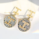 Hot Trendy Cute Nickel Free Earrings Fashion Jewelry  Earrings Square Stud Earrings For Women Brincos Statement Earrings
