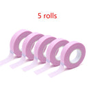 5Rolls 9M Eyelash Extension Medical Tape Under Eye Patches White Paper Isolation Lashes Patch