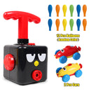 Power Balloon Launch Tower Toy Puzzle Fun Education Inertia Air Power Balloon Car Science Experimen Toy for Children Gift