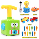 Power Balloon Launch Tower Toy Puzzle Fun Education Inertia Air Power Balloon Car Science Experimen Toy for Children Gift