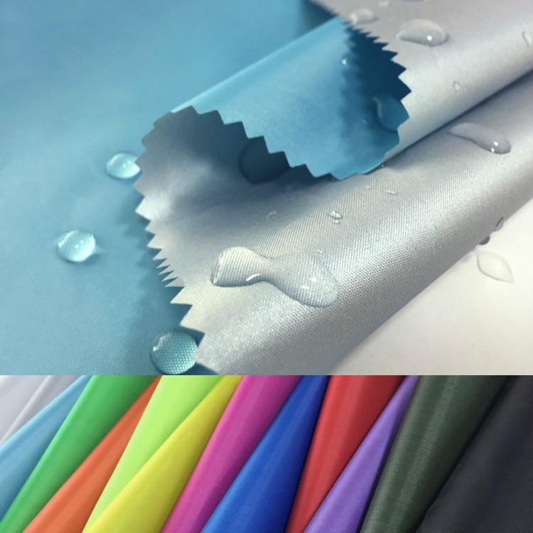 Thin Green Silver Coated Waterproof Fabric for Tent Sunshade Screen, Ice Bag Material, Red,Blue,Gray, White,Black