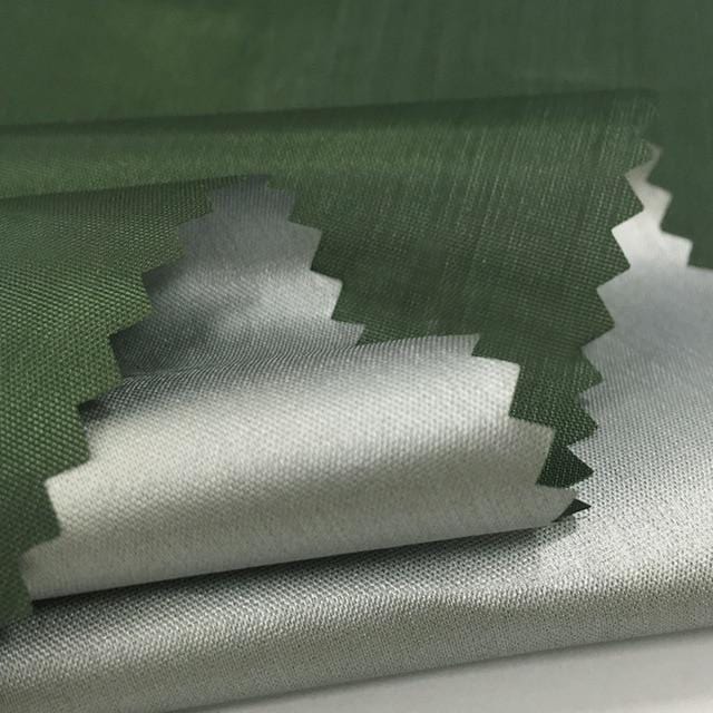 Thin Green Silver Coated Waterproof Fabric for Tent Sunshade Screen, Ice Bag Material, Red,Blue,Gray, White,Black