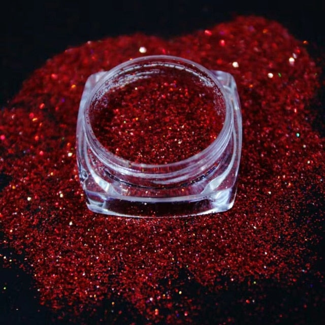 1 Pcs Extra Fine Loose Glitter Powder Safe for Skin! Perfect for Makeup, Body Tattoos, Face, Hair, Lips, Soap, Lotion, Nail Art