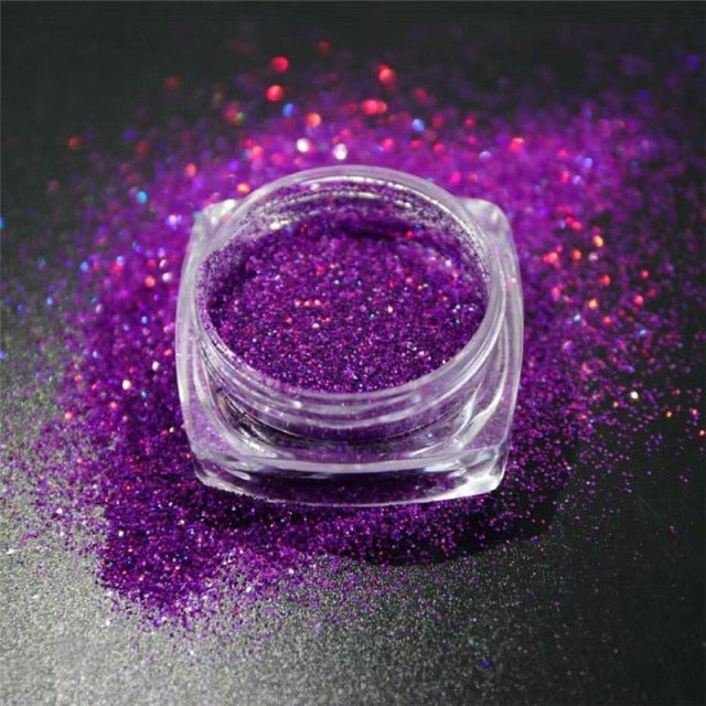 1 Pcs Extra Fine Loose Glitter Powder Safe for Skin! Perfect for Makeup, Body Tattoos, Face, Hair, Lips, Soap, Lotion, Nail Art