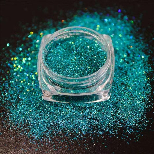 1 Pcs Extra Fine Loose Glitter Powder Safe for Skin! Perfect for Makeup, Body Tattoos, Face, Hair, Lips, Soap, Lotion, Nail Art