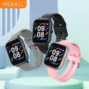 HERALL 2020 New Smart Watch Fitness Bracelet Calories Heart Rate Monitor Waterproof Sport Smartwatch Men Women For Android iOS