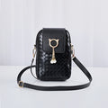 2020 Autumn Winter Mini Cross-body Mobile Phone Shoulder Bag Woven Pearl Tassel Cover-style Female Bag Shoulder Diagonal Bag