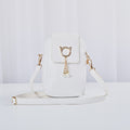 2020 Autumn Winter Mini Cross-body Mobile Phone Shoulder Bag Woven Pearl Tassel Cover-style Female Bag Shoulder Diagonal Bag